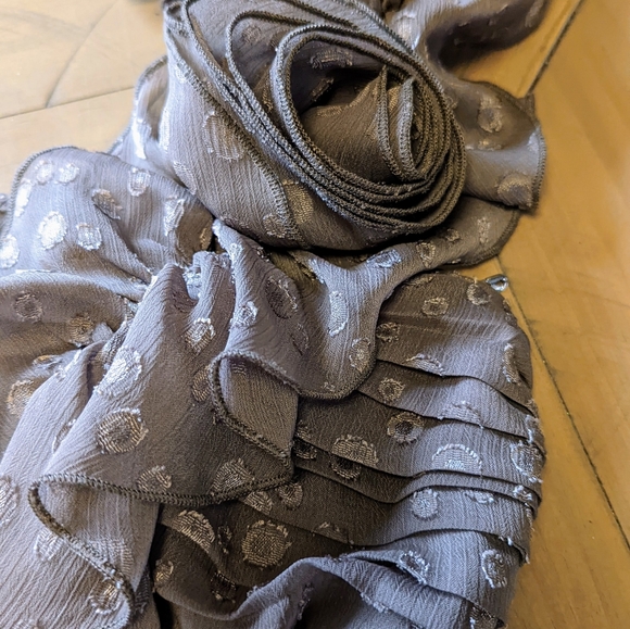 Chelsea and Violet, Mocha, one shoulder floral ruffle dress, M, NWT - Picture 2 of 4